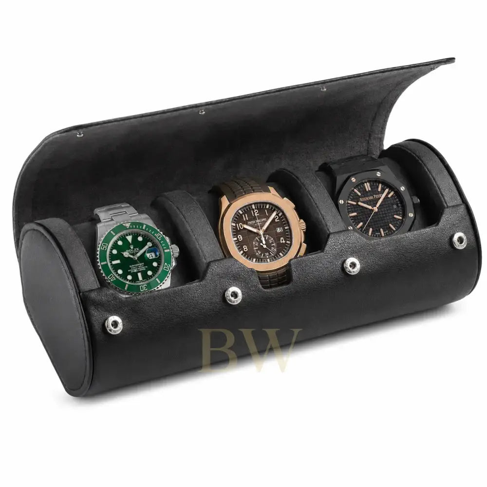 Watch Roll - Journey 3 - Black - Watch Roll