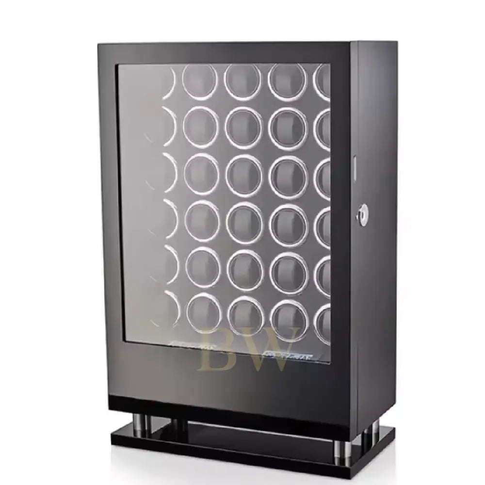 Black watch winder with 30 slots