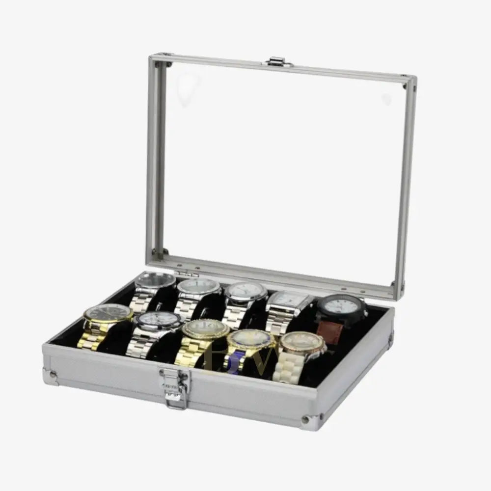 Watch Box - Acier - 10 watches - Watch Box