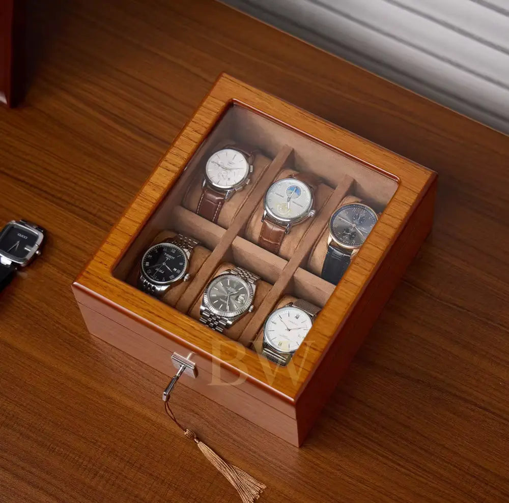 Watch Box - Savane - 6 watches - Watch Box