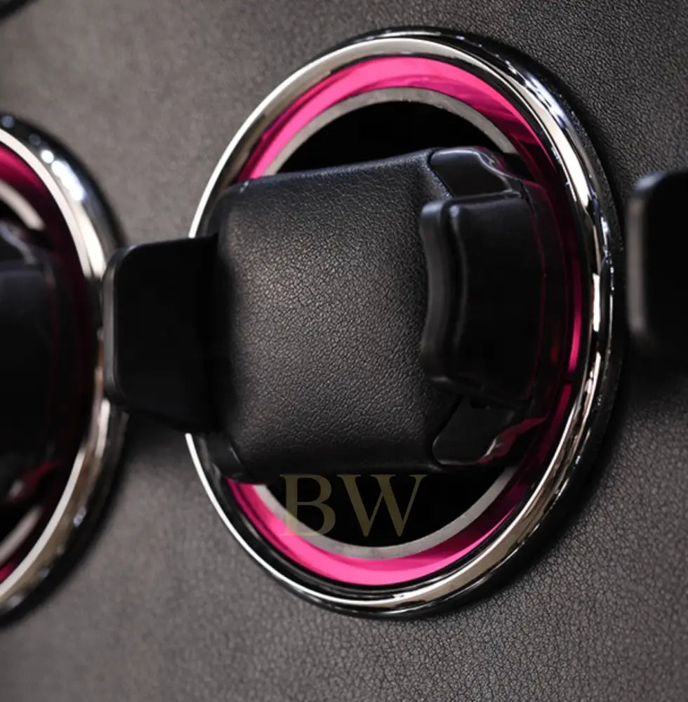 Close-up of a watch winder