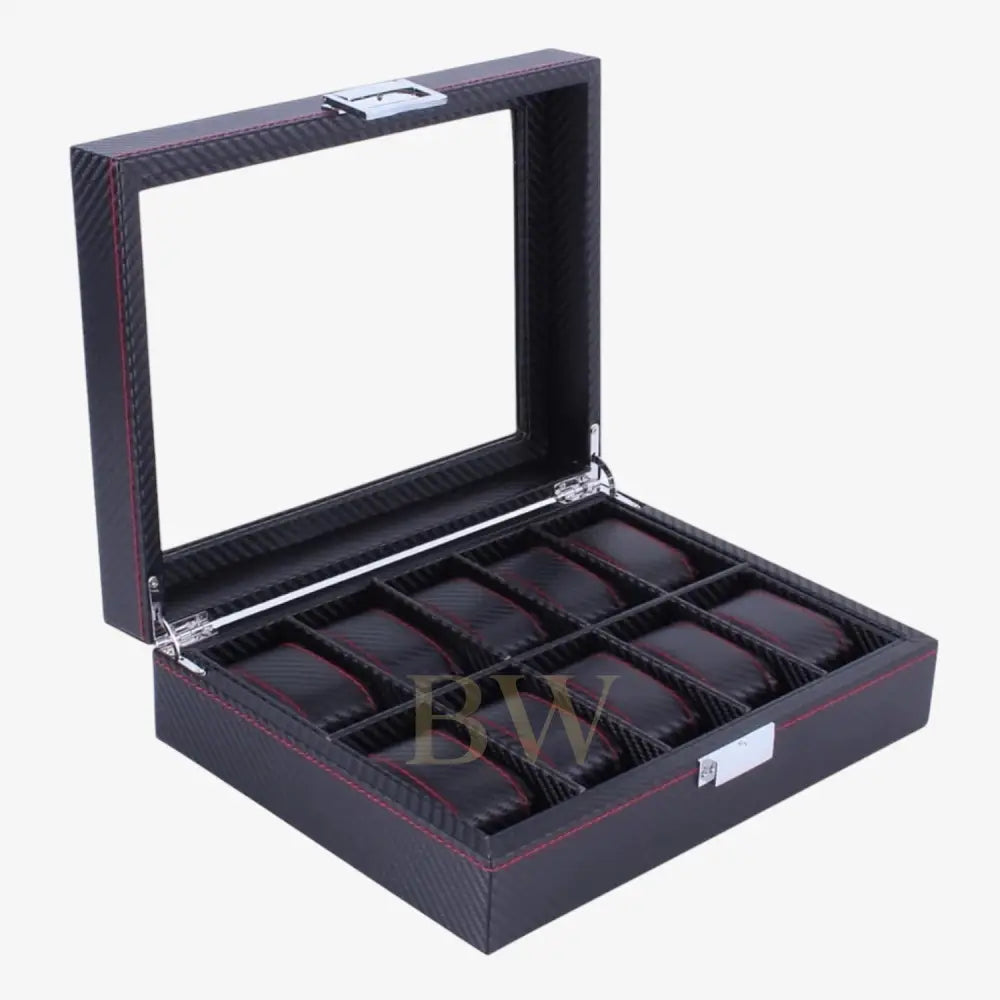 Watch Box - Carbone - 10 watches - Watch Box
