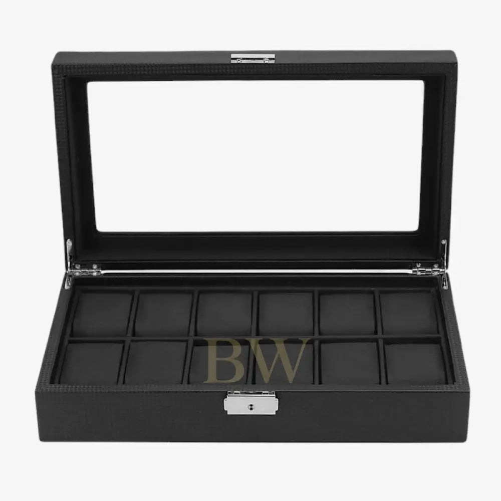 Watch Box - Carbone - 12 watches - Watch Box