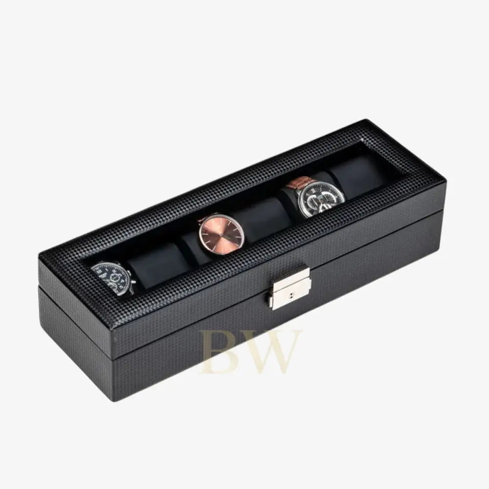 Watch Box - Carbone - 6 watches - Watch Box