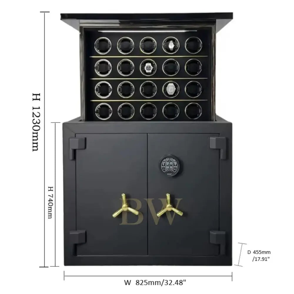 Dimensions of the luxury Miron Atelier's watch winder