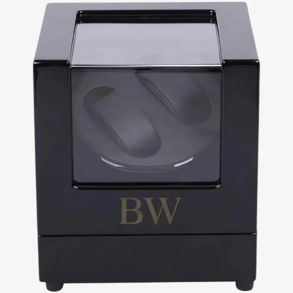 Double Black Watch Winder closed