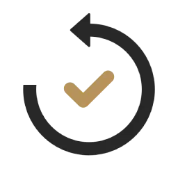 Icon of a return 