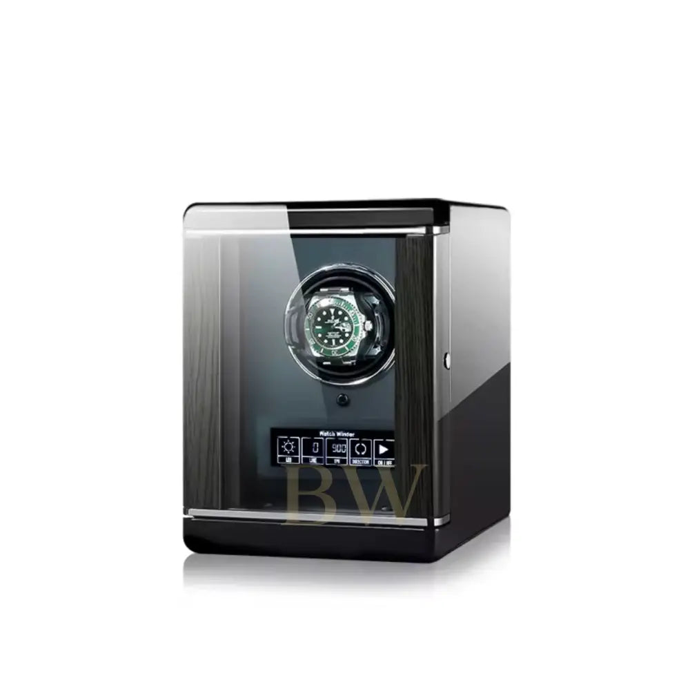 Watch winder with digital display. Miron Atelier Brand