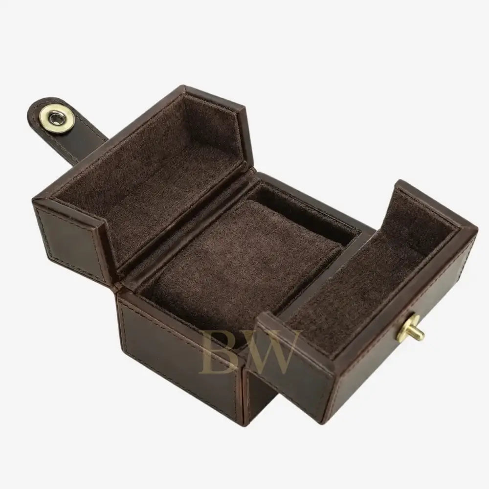 opened watch box